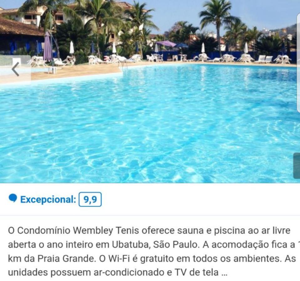 Apartament Ubatuba Apto. Wembley Tenis Zewnętrze zdjęcie